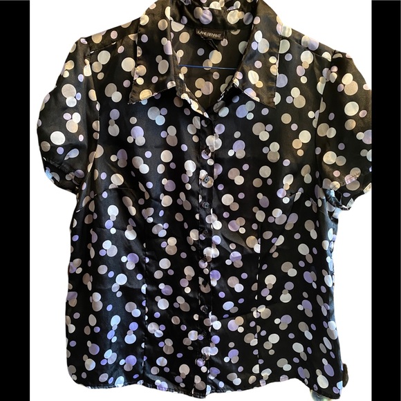Lane Bryant Tops - Lane Bryant Polka-Dot Top Size 14/16
